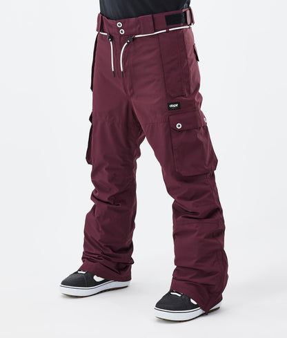 Snowboard Pants For Men Burgundy