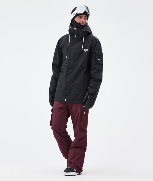 Snowboard Pants For Men Burgundy
