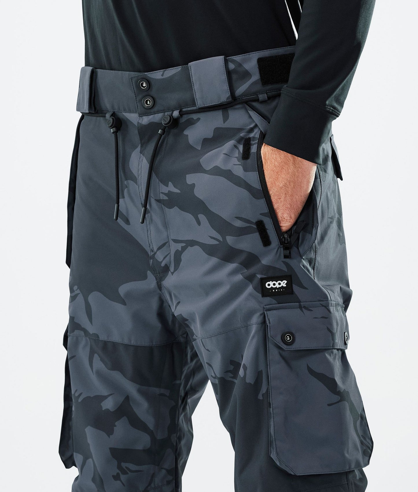 Snowboard Pants For Men Metal Blue Camo