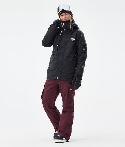 Snowboard Pants For Women Burgundy