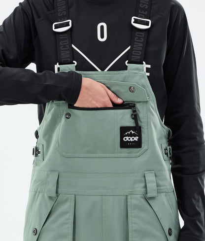 Snowboard Pants For Women Faded Green