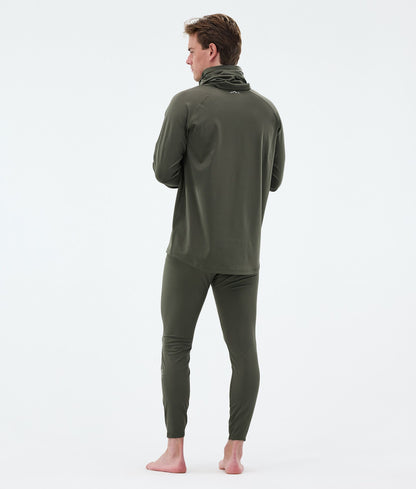 Base Layer Top For Men 2X-Up Olive Green