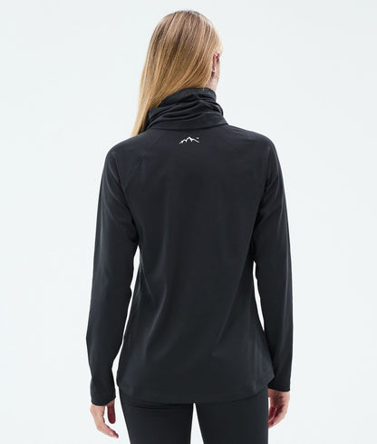 Base Layer Top For Women 2X-Up Black