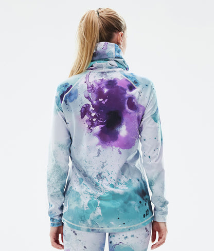 Base Layer Top For Women 2X-Up Spray Green Grape