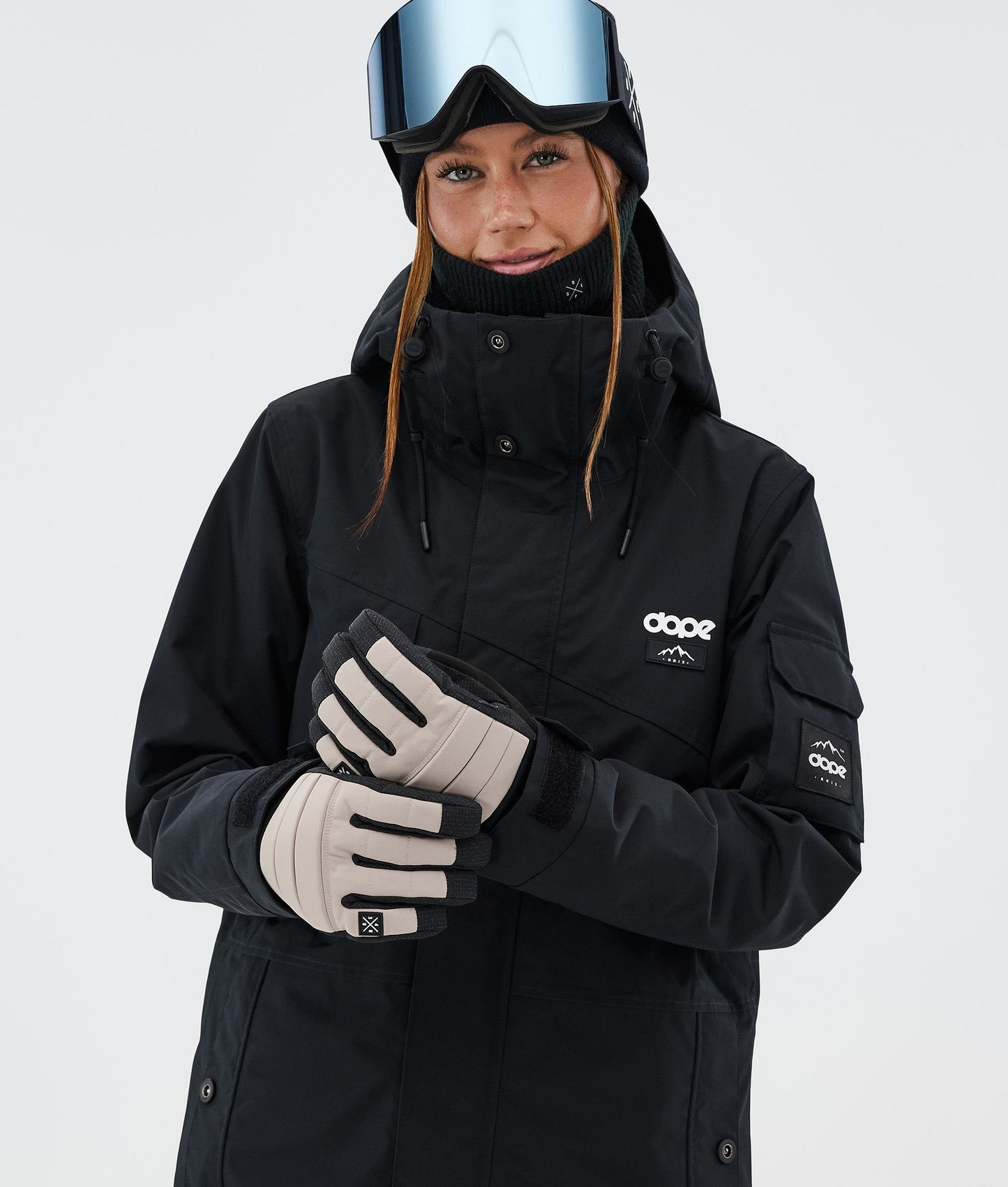 Ski Gloves Sand