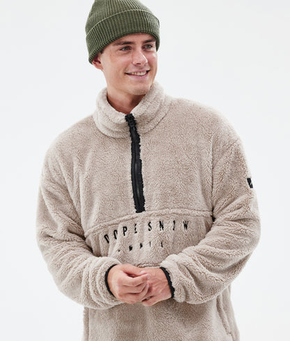 Fleece Sweater For Men Sand