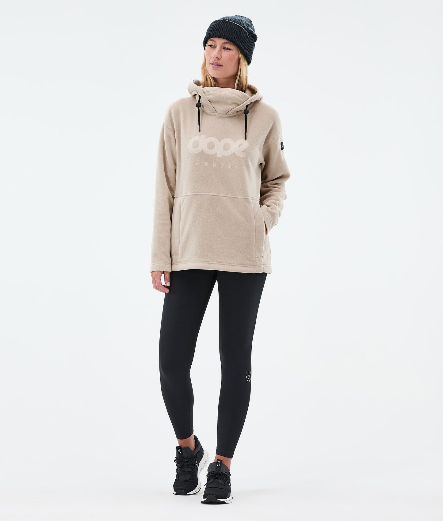 Fleece Hoodie For Women Sand
