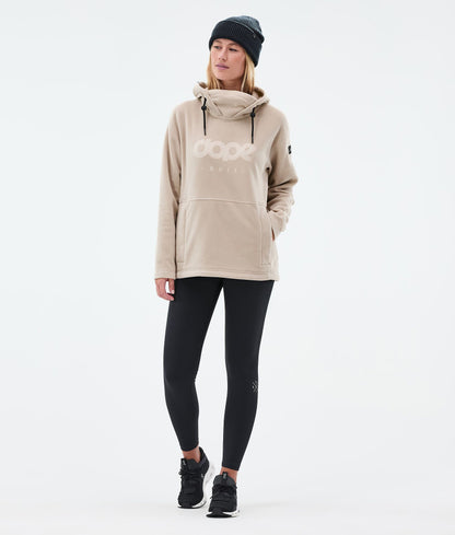 Fleece Hoodie For Women Sand