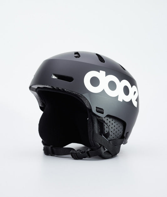 Ski Helmet Classic Matte Black w/ Black