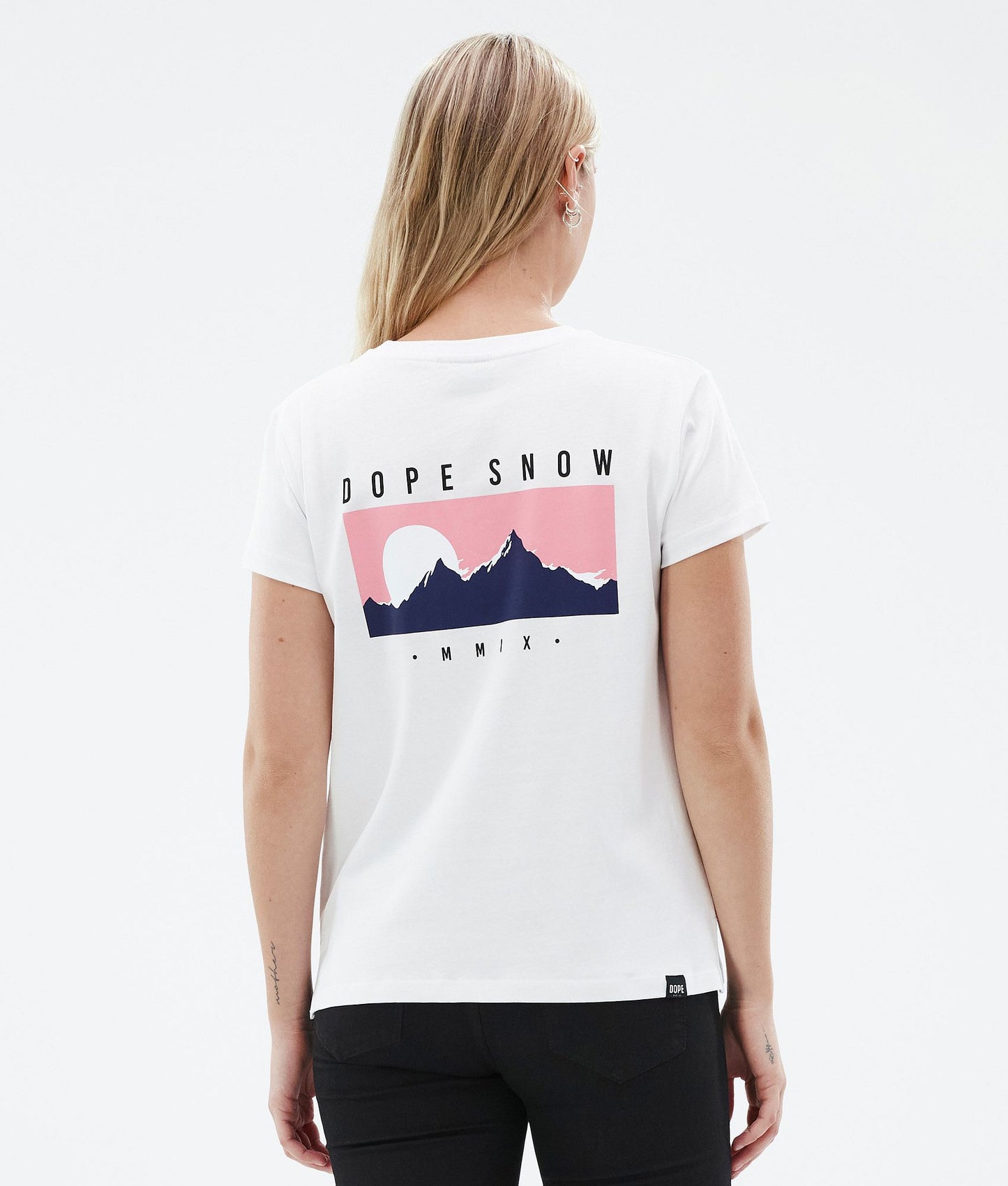 T-shirt Women Silhouette White