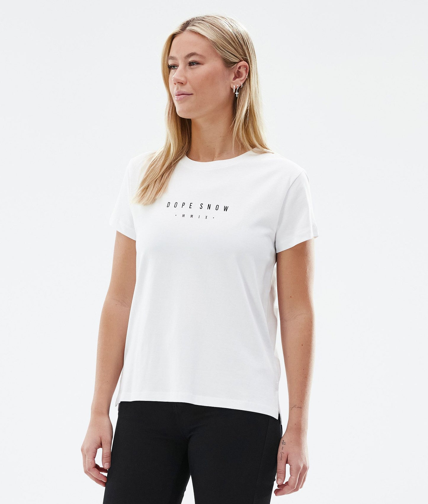 T-shirt Women Silhouette White