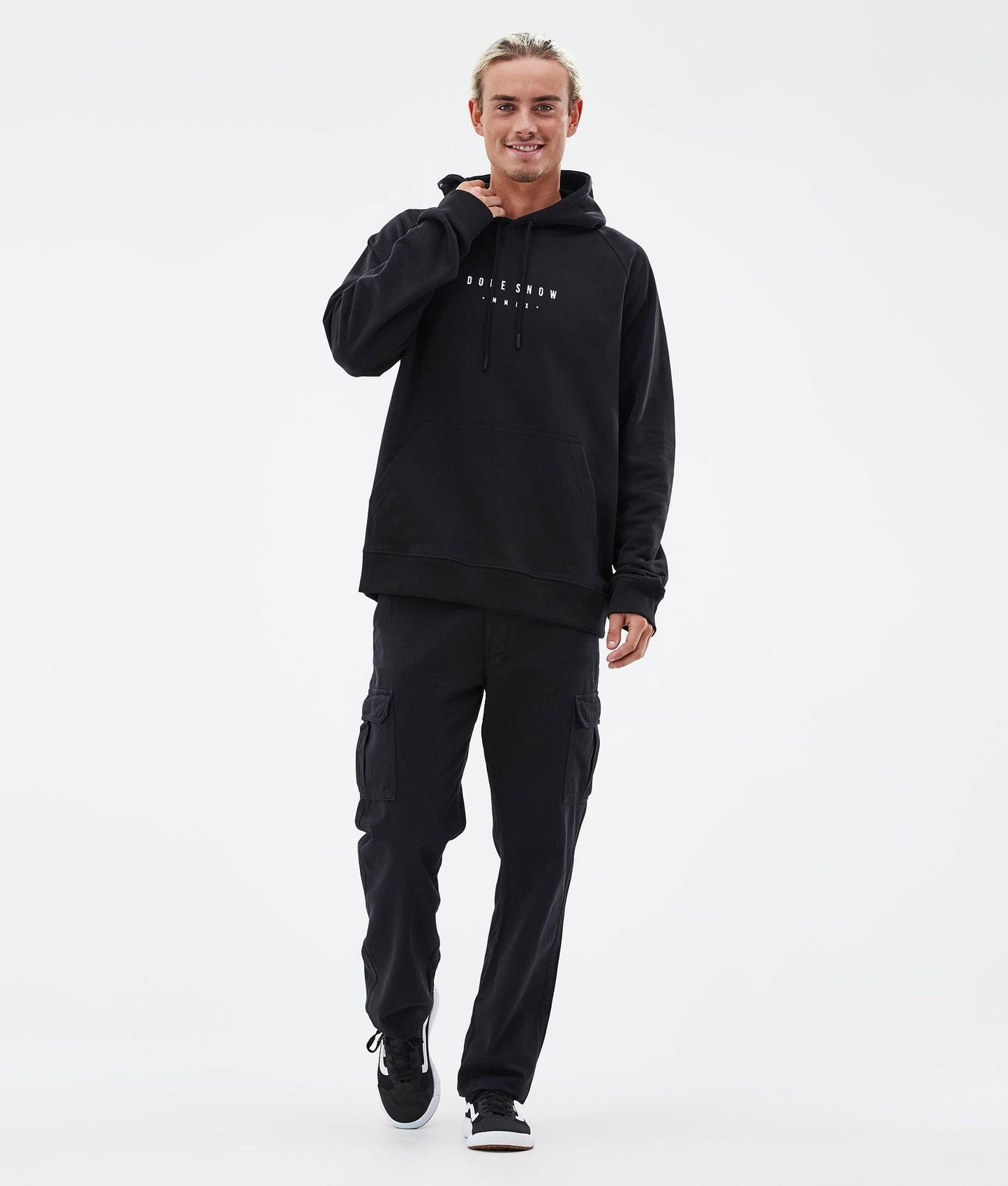 Hoodie For Men Silhouette Black