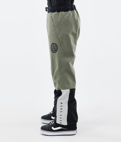 Snowboard Pants For Men Greenish/Light Grey/Black/Blue Steel