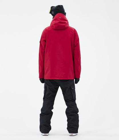Snowboard Jacket For Men Deep Red