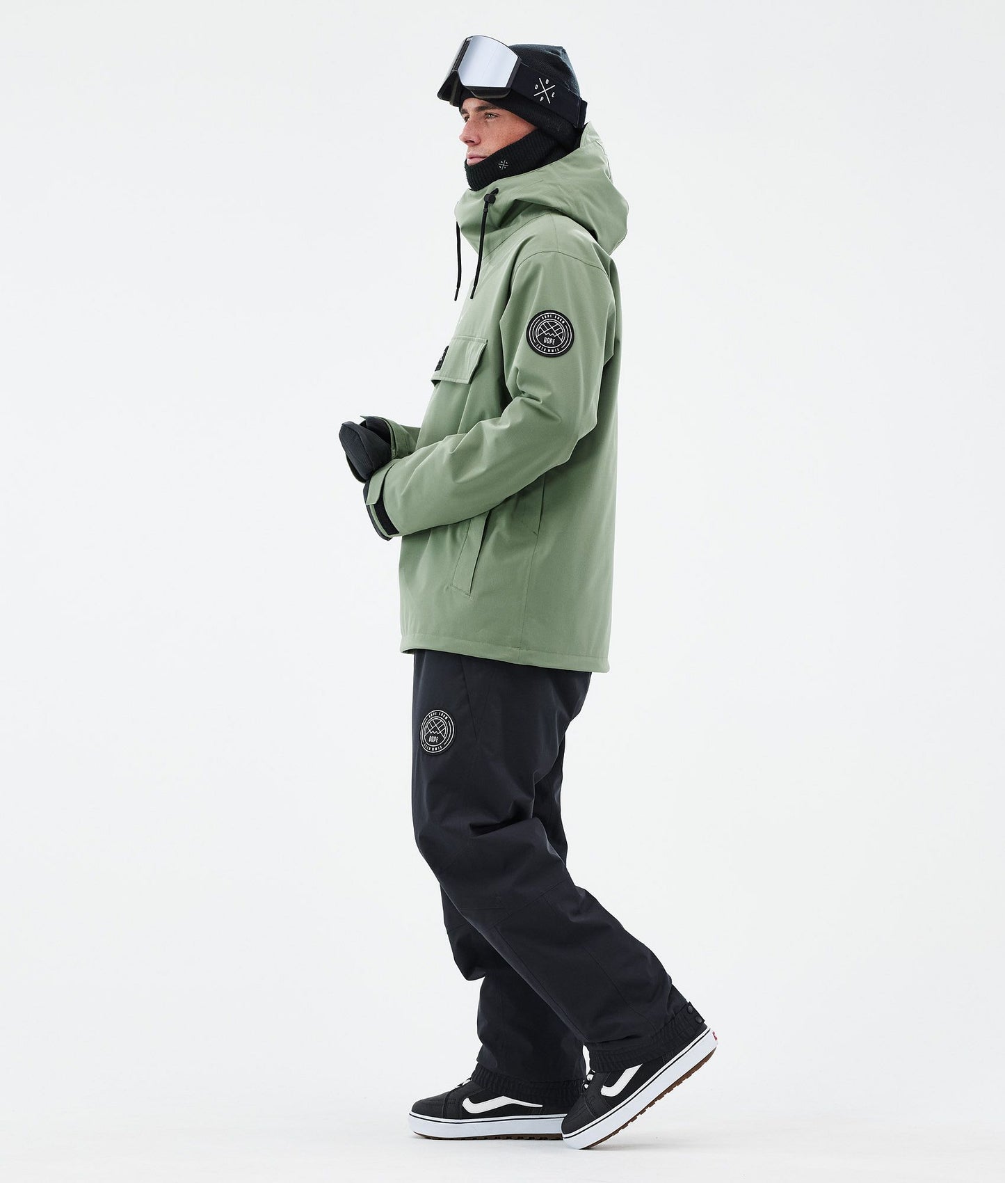 Snowboard Jacket For Men Moss Green