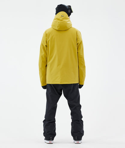 Snowboard Jacket For Men Yellow