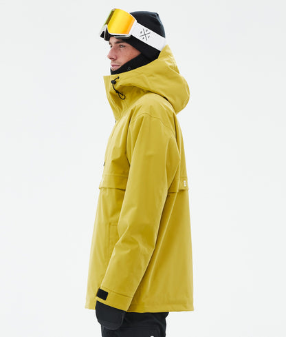 Snowboard Jacket For Men Yellow