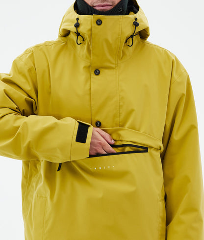 Snowboard Jacket For Men Yellow