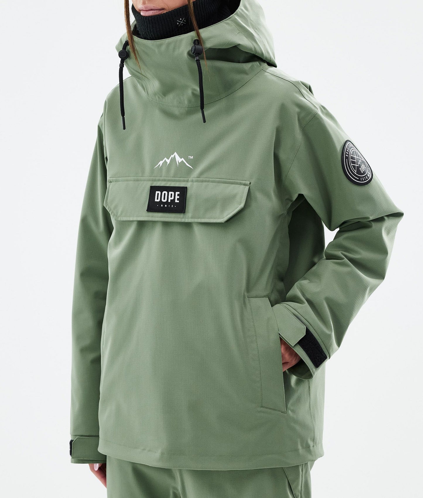 Snowboard Jacket For Women Moss Green