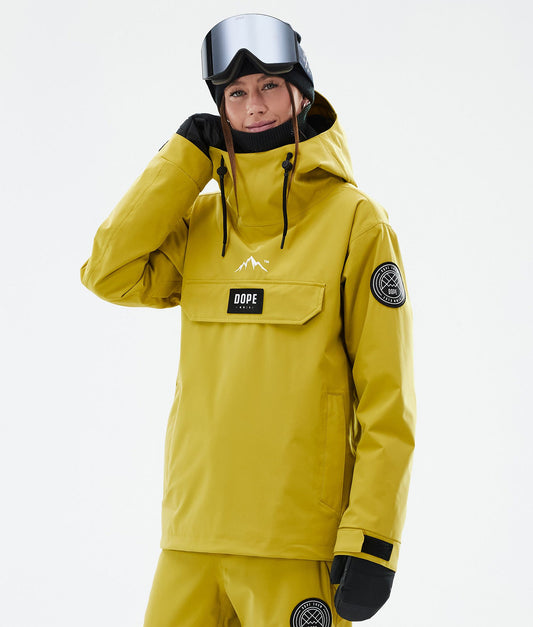 Snowboard Jacket For Women Yellow