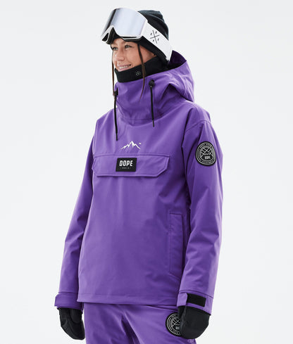 Snowboard Jacket For Women Vivid Purple