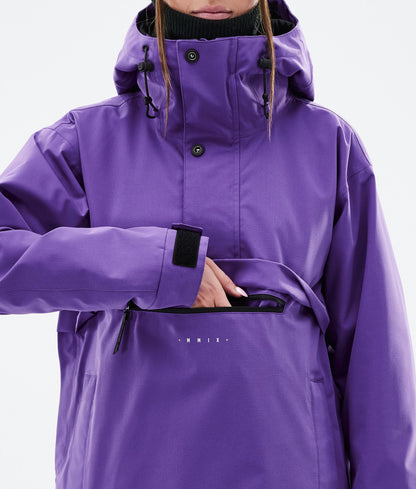 Snowboard Jacket For Women Vivid Purple
