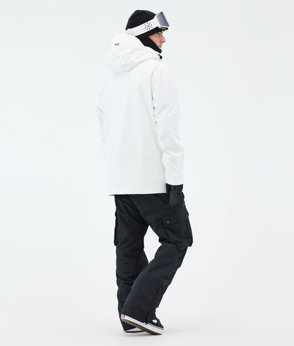 Snowboard Jacket For Men Whitish