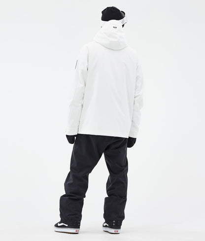 Snowboard Jacket For Men Whitish