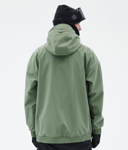 Snowboard Jacket For Men Moss Green