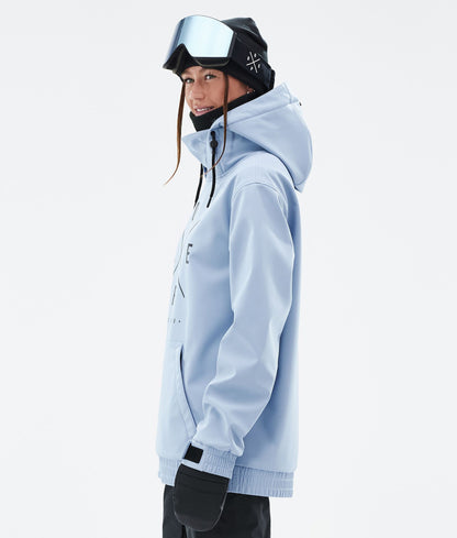 Snowboard Jacket For Women 2X-Up Light Blue