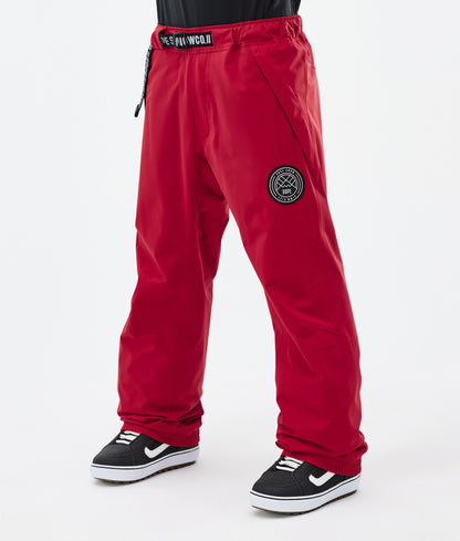 Snowboard Pants For Men Deep Red