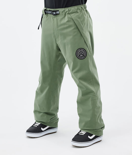 Snowboard Pants For Men Moss Green