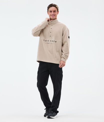Fleece Sweater For Men Sand