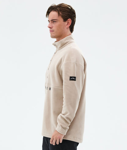 Fleece Sweater For Men Sand
