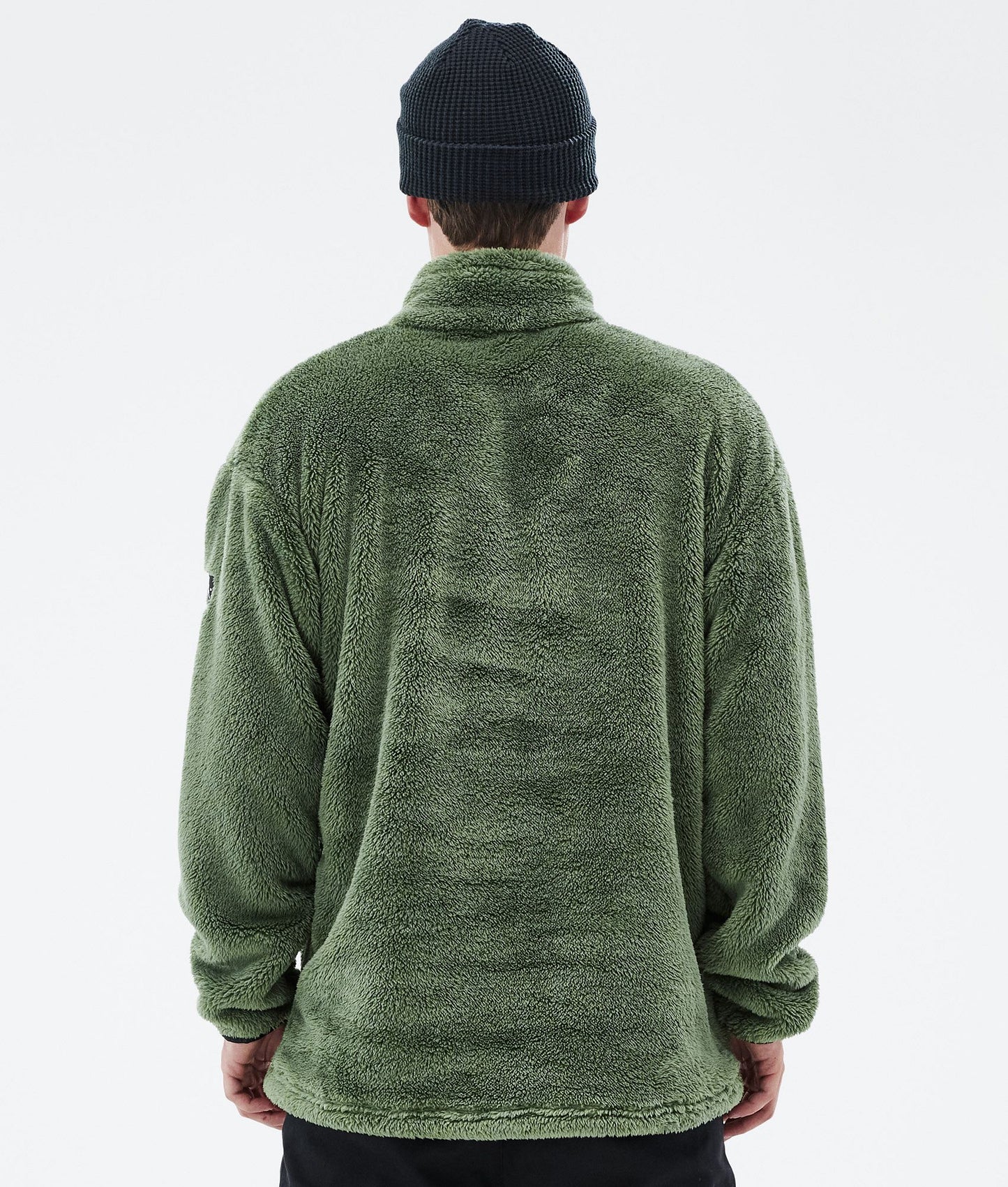 Fleece Sweater For Men Moss Green