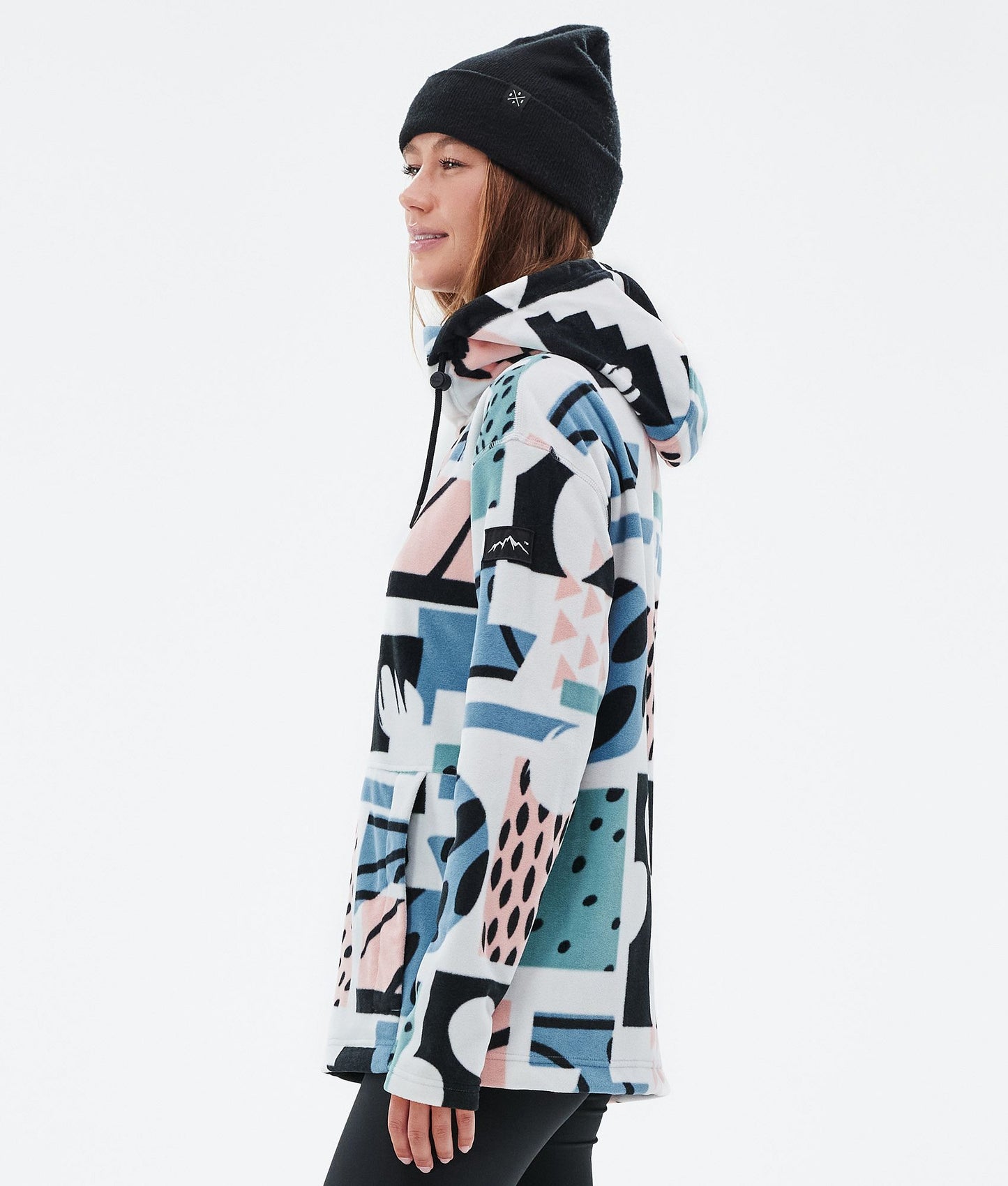 Fleece Hoodie For Women Melon