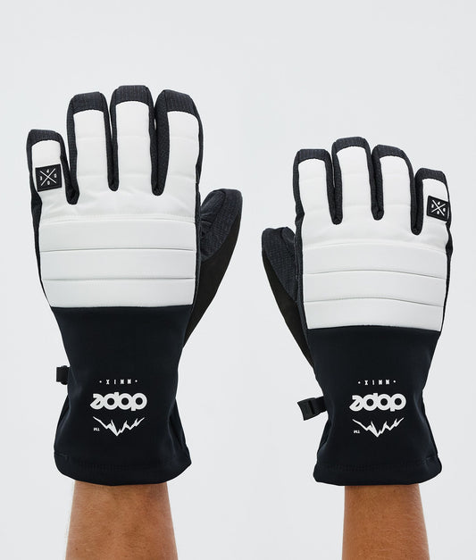 Ski Gloves Whitish