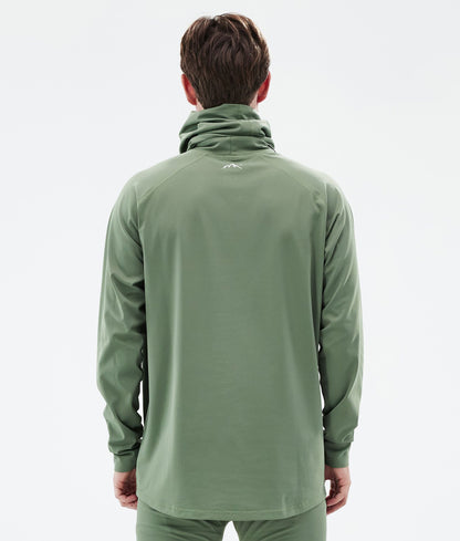 Base Layer Top For Men 2X-Up Moss Green