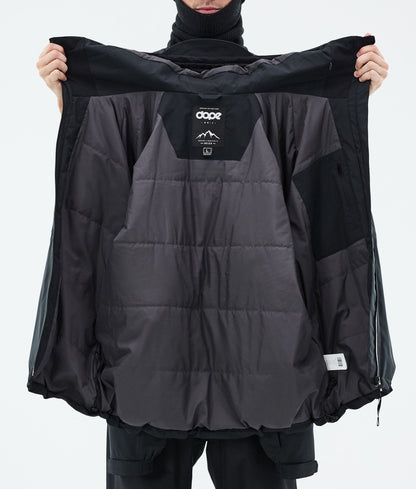 Snowboard Jacket For Men Black