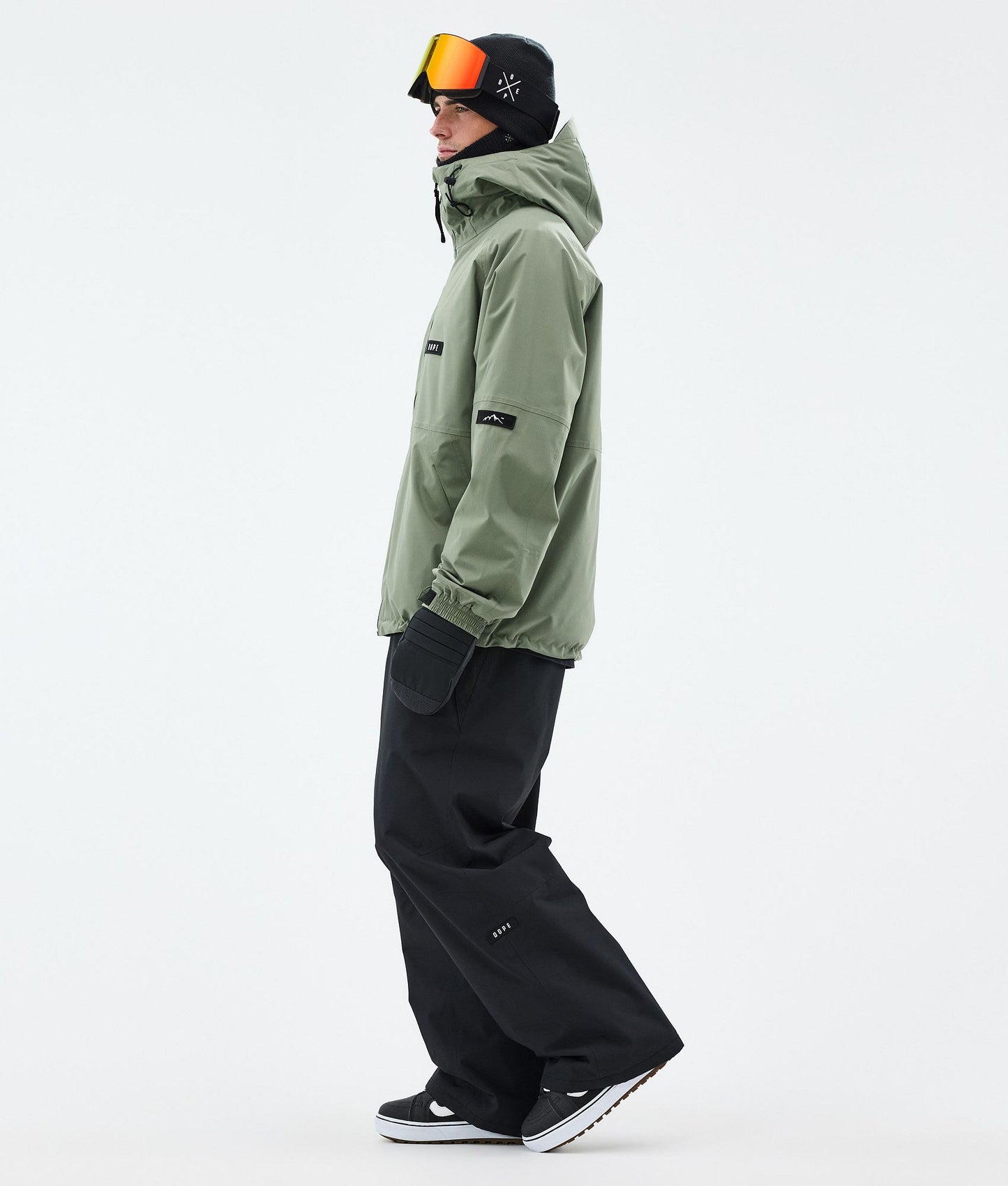 Snowboard Jacket For Men Moss Green