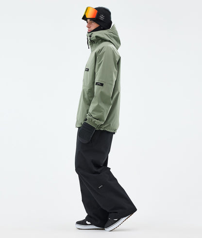 Snowboard Jacket For Men Moss Green