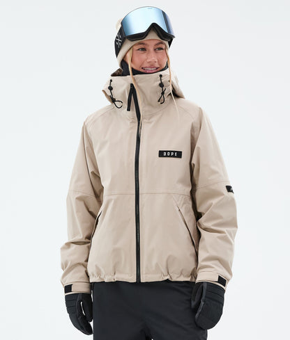 Snowboard Jacket For Women Sand