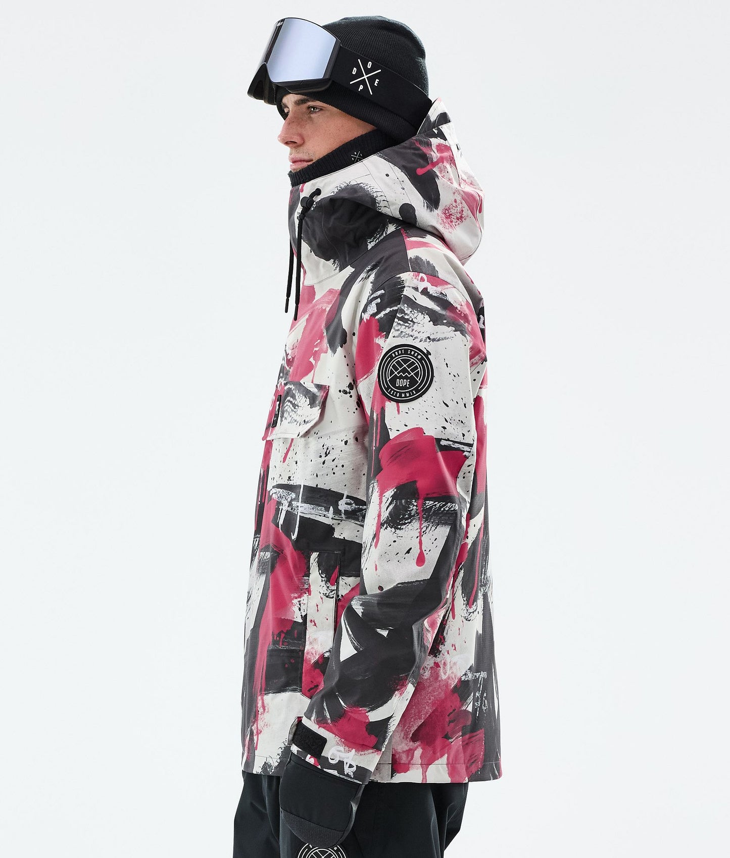 Snowboard Jacket For Men Doodle