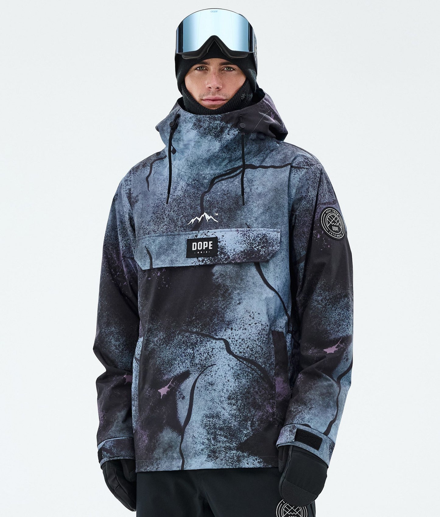 Snowboard Jacket For Men Jungle Purple