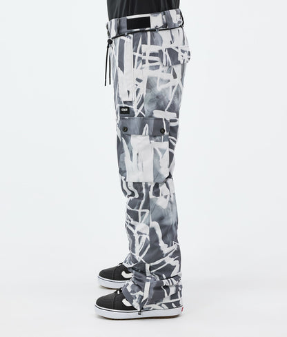 Snowboard Pants For Men Scribble Black