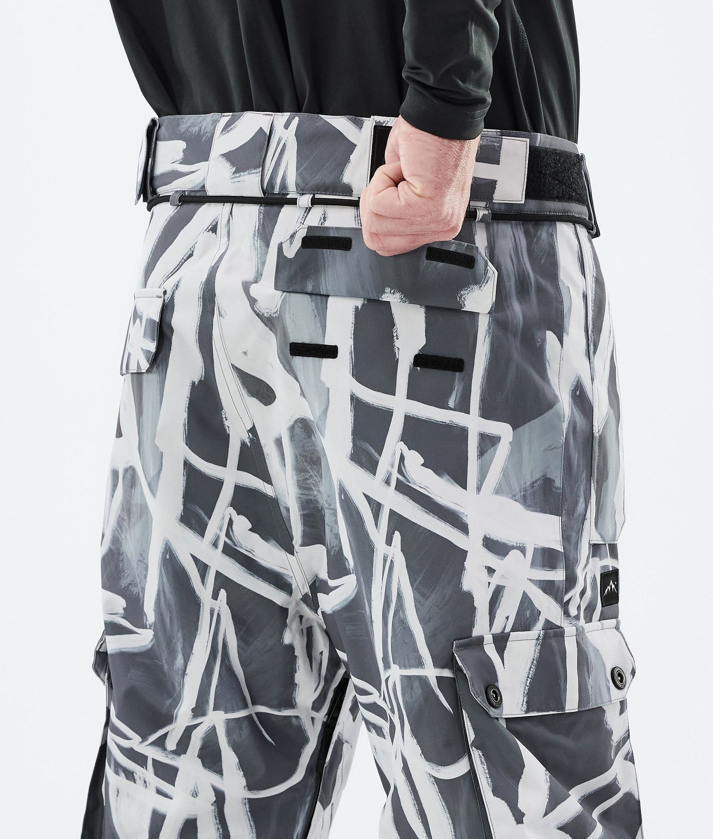 Snowboard Pants For Men Scribble Black