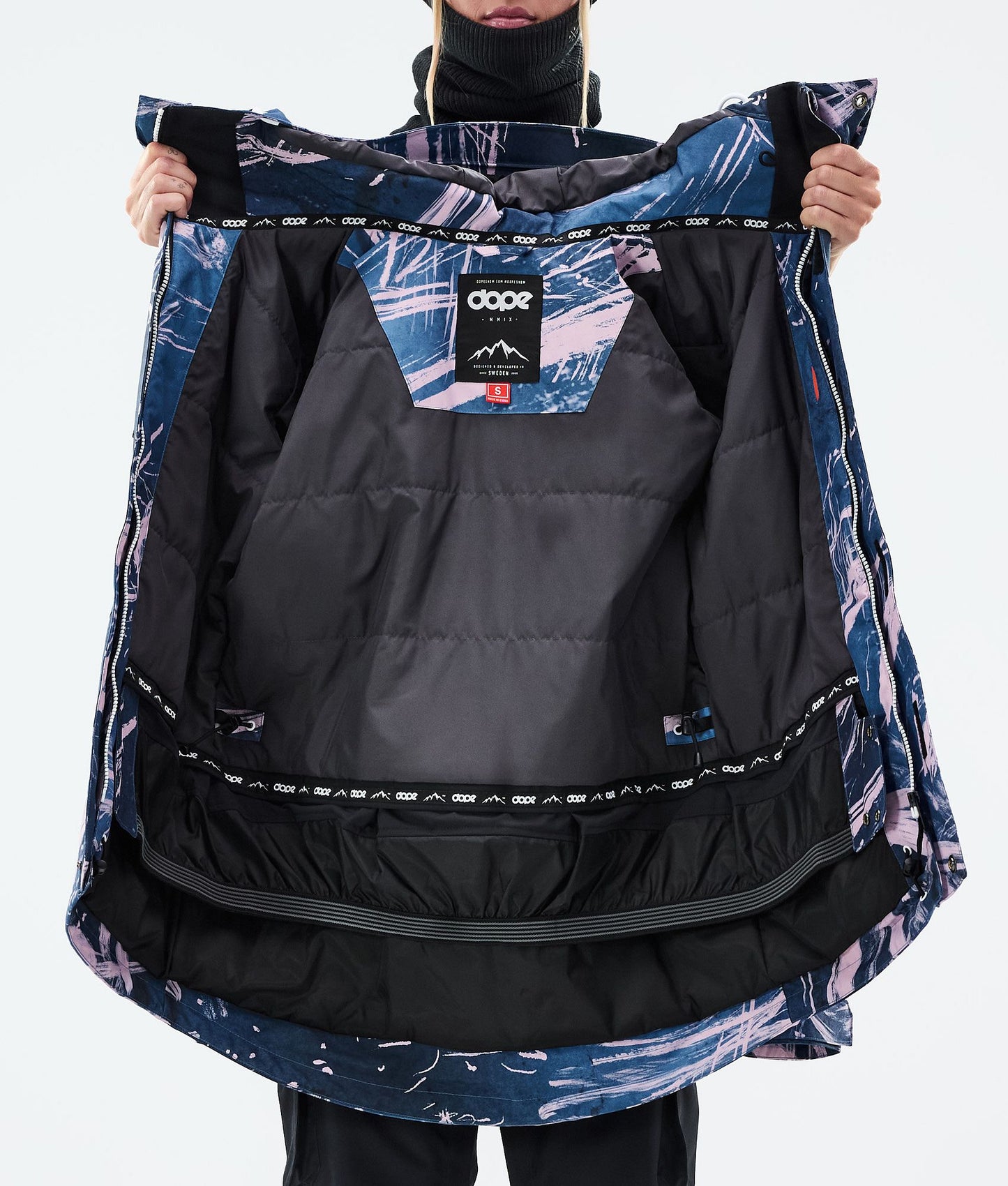 Snowboard Jacket For Women Carvings Pink