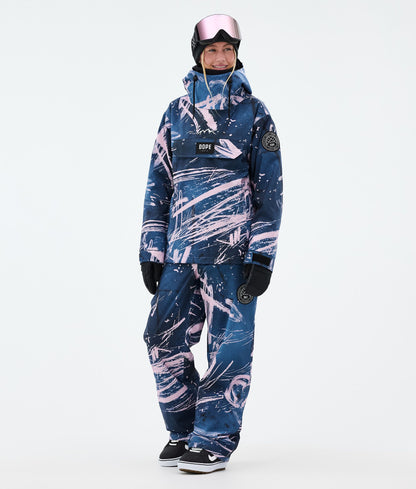 Snowboard Jacket For Women Carvings Pink