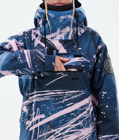 Snowboard Jacket For Women Carvings Pink