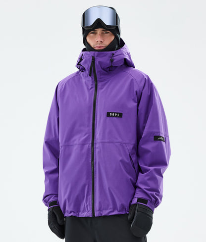 Snowboard Jacket For Men Vivid Purple